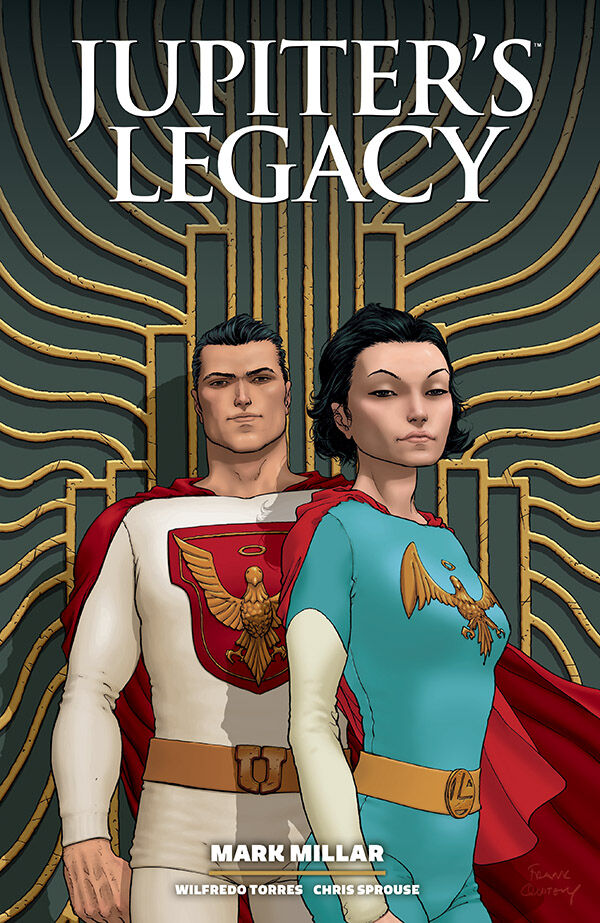 Cover of Jupiter's Legacy Omnibus Volume 1 TPB, published by Dark Horse