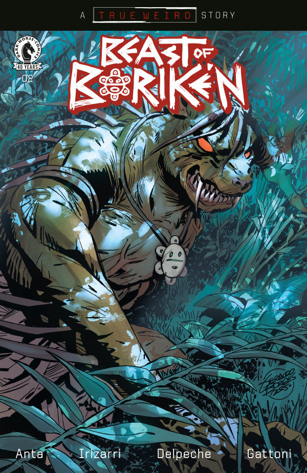 Cover of Beast of Boriken #2 (Geraldo Borges Variant Cover), published by Dark Horse