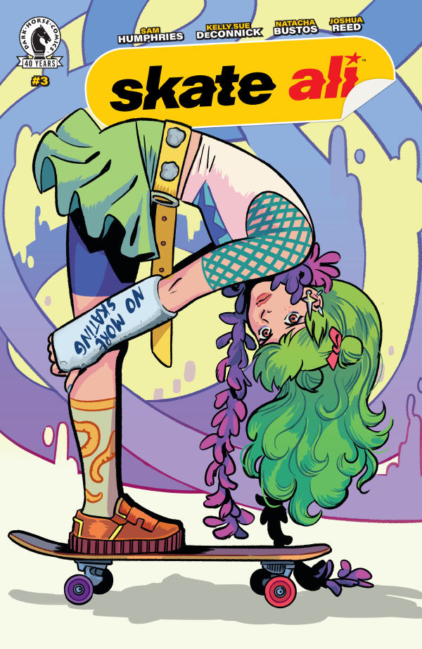 Cover of Skate Ali #3, published by Dark Horse