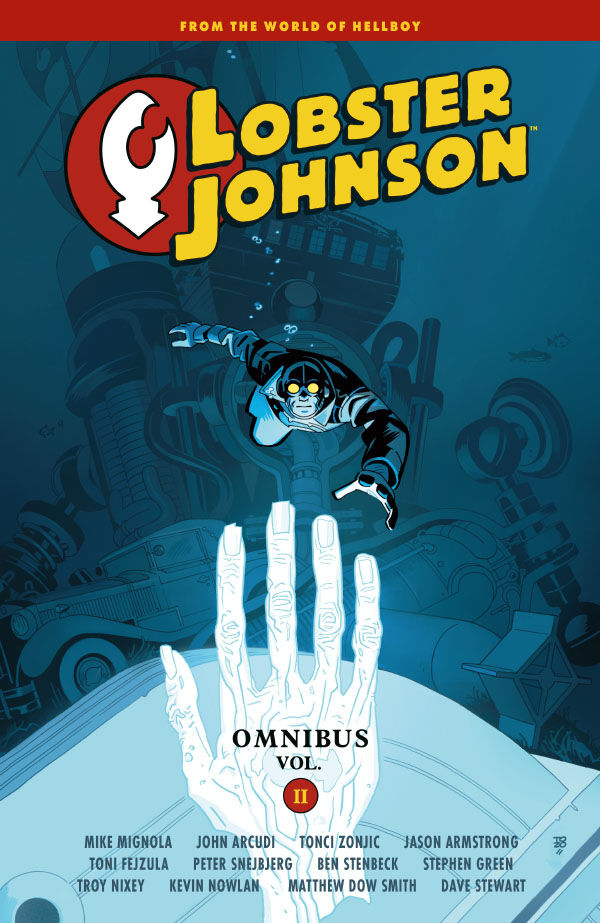 Cover of Lobster Johnson Omnibus Volume 2 TPB, published by Dark Horse