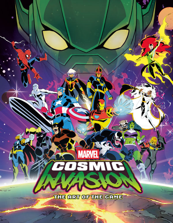 Cover of MARVEL Cosmic Invasion: The Art of the Game HC, published by Dark Horse