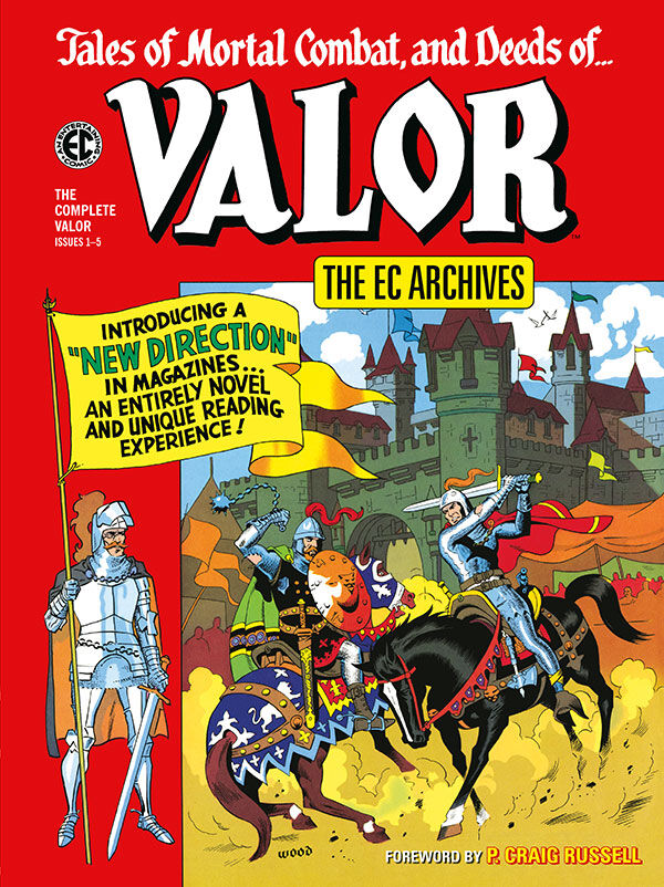 Cover of The EC Archives: The Complete Valor TPB, published by Dark Horse