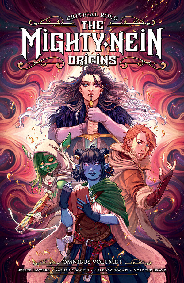 Cover of Critical Role: The Mighty Nein Origins Omnibus Volume 1 TPB, published by Dark Horse