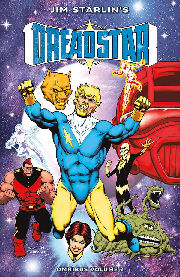 Cover of Jim Starlin's Dreadstar Omnibus Volume 2 TPB, published by Dark Horse
