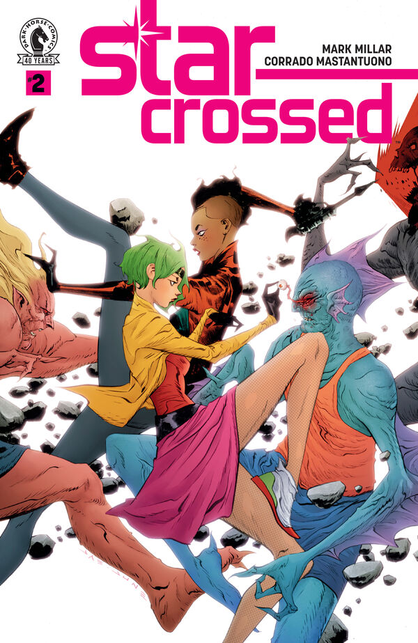 Cover of Star-Crossed #2 (Jae Lee Variant Cover), published by Dark Horse