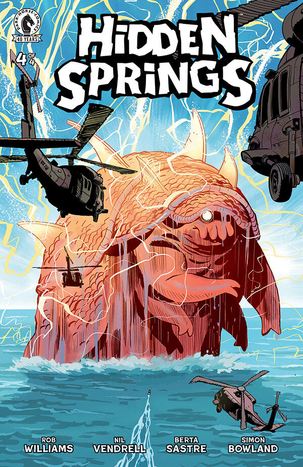 Cover of Hidden Springs #4, published by Dark Horse
