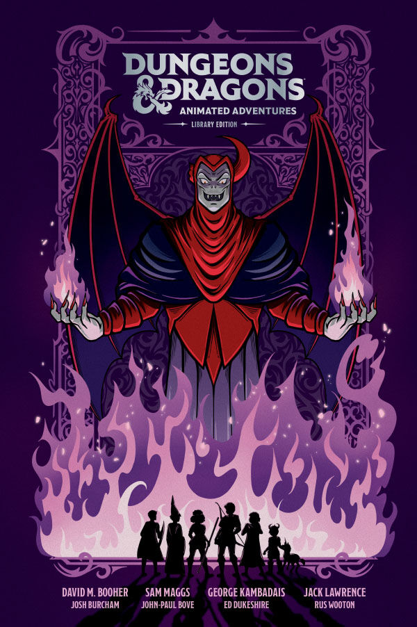 Cover of Dungeons & Dragons: Animated Adventures Library Edition HC, published by Dark Horse