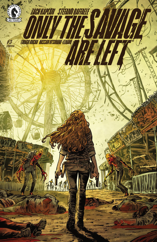 Cover of Only the Savage Are Left #3, published by Dark Horse