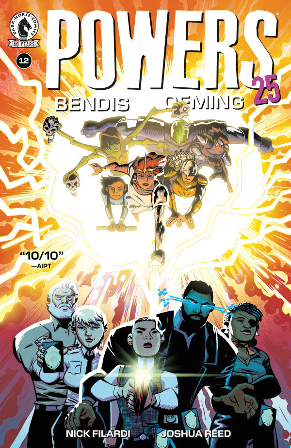 Cover of Powers 25 #12, published by Dark Horse