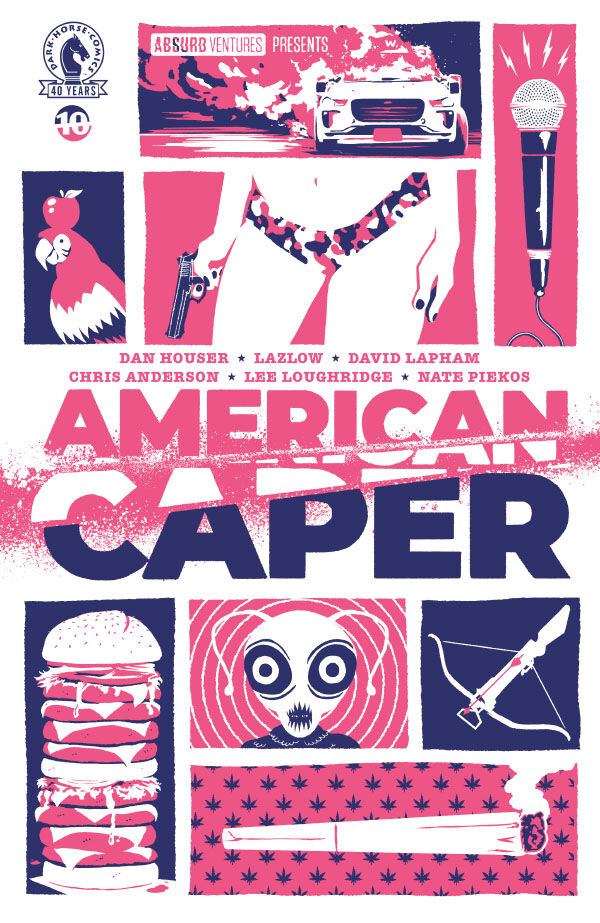 Cover of American Caper #10, published by Dark Horse