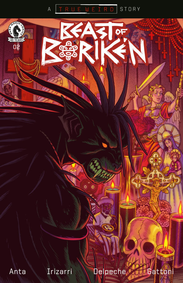 Cover of Beast of Boriken #2, published by Dark Horse