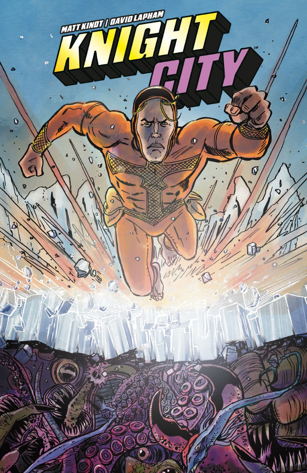 Cover of Knight City HC, published by Dark Horse