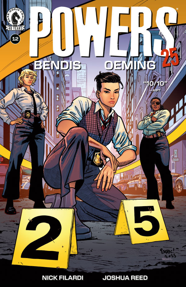 Cover of Powers 25 #12 (Isaac Goodhart Variant Cover), published by Dark Horse