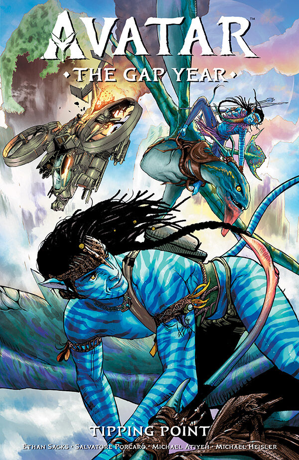 Cover of Avatar: The Gap Year --Tipping Point TPB, published by Dark Horse