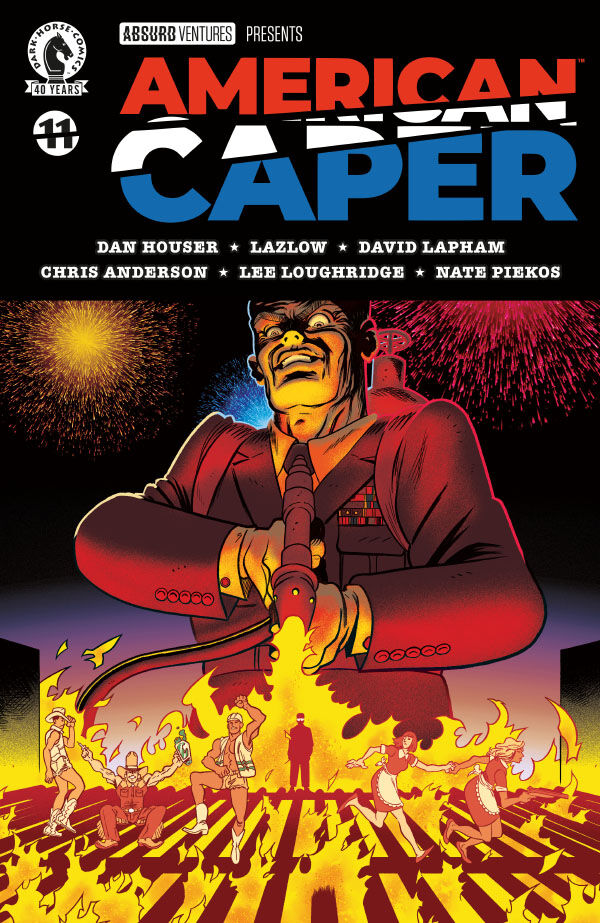 Cover of American Caper #11, published by Dark Horse