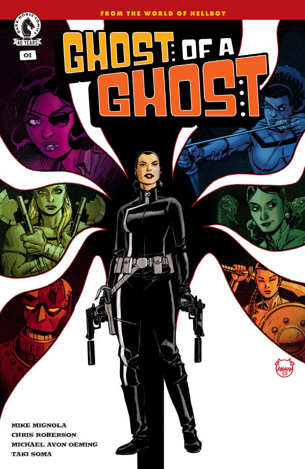 Cover of Ghost of a Ghost #1 (Dave Johnson Variant Cover), published by Dark Horse