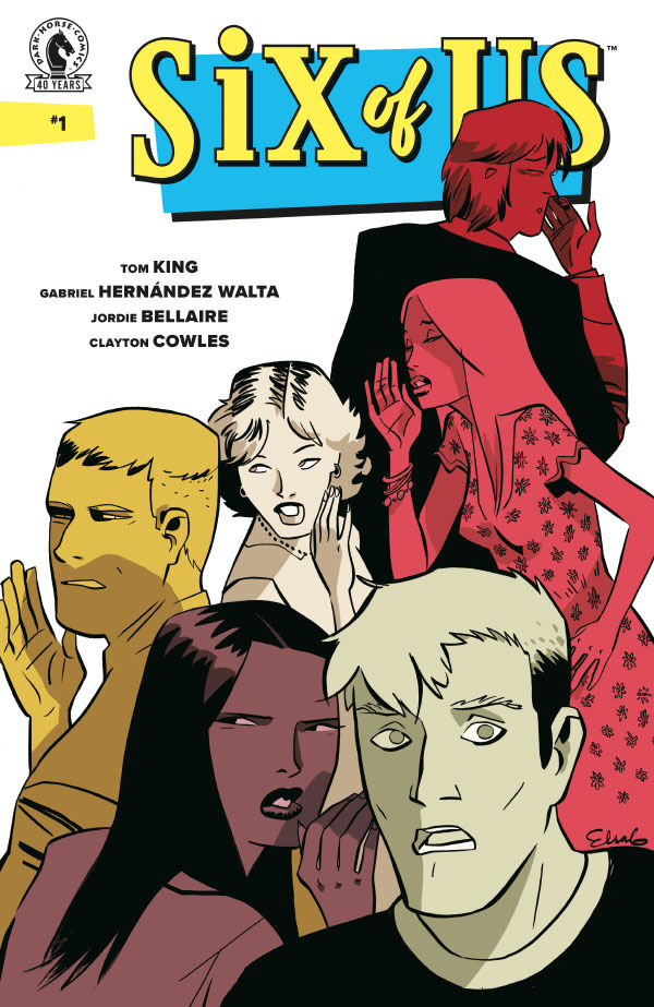 Cover of Six of Us #1 (Elsa Charretier Variant Cover), published by Dark Horse