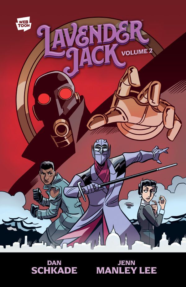 Cover of Lavender Jack Volume 2 TPB, published by Dark Horse