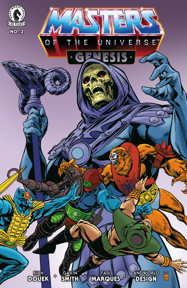 Cover of Masters of the Universe: Genesis #2, published by Dark Horse