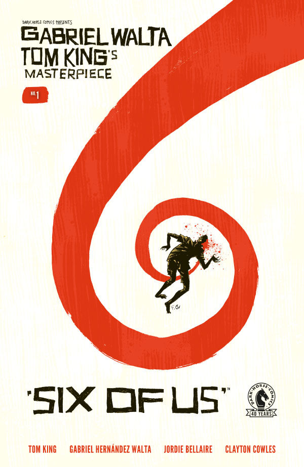 Cover of Six of Us #1 (Fabio Moon Variant Cover), published by Dark Horse