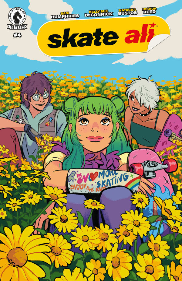 Cover of Skate Ali #4, published by Dark Horse