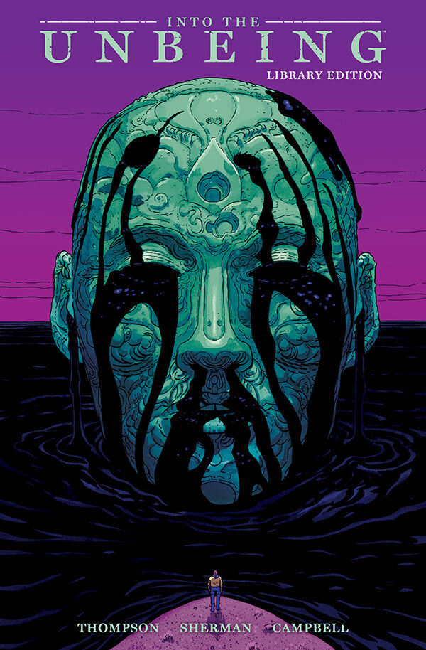 Cover of Into the Unbeing Library Edition HC, published by Dark Horse