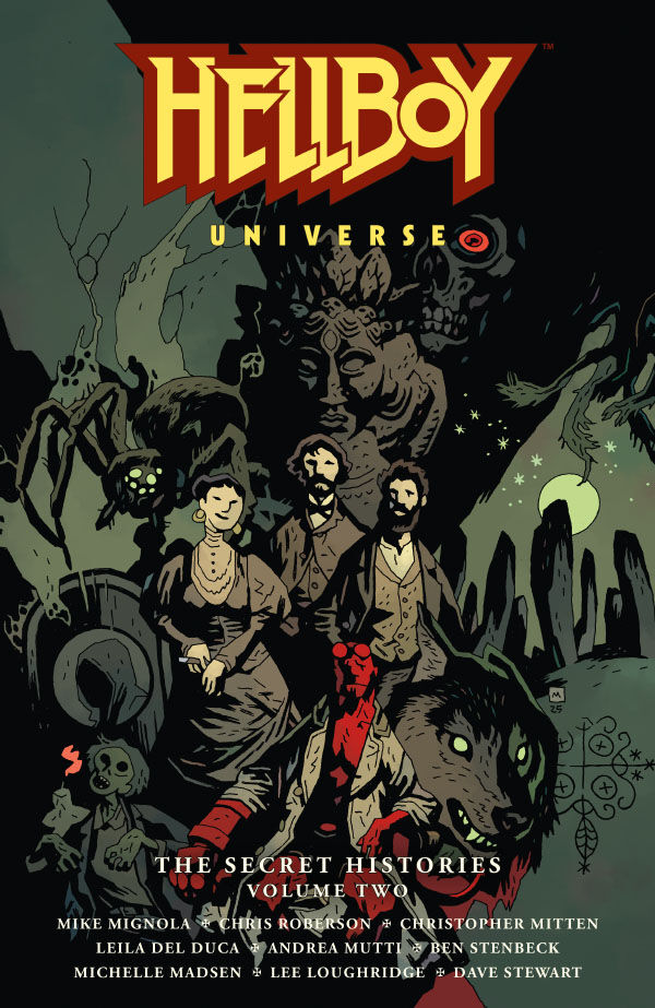 Cover of Hellboy Universe: The Secret Histories Volume 2 HC, published by Dark Horse