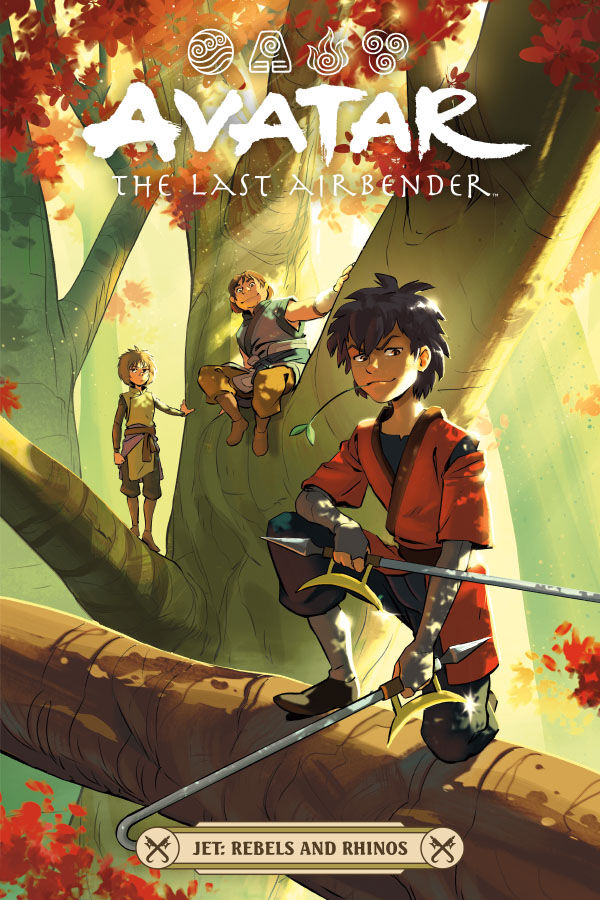 Cover of Avatar: The Last Airbender--Jet--Rebels and Rhinos TPB, published by Dark Horse