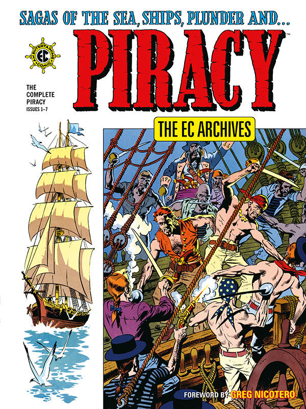 Cover of The EC Archives: The Complete Piracy TPB, published by Dark Horse
