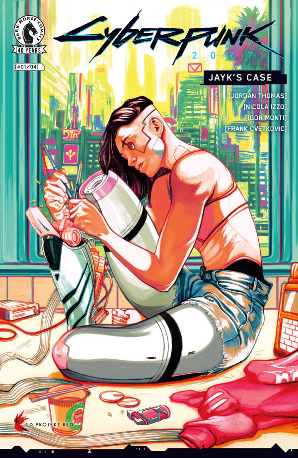 Cover of Cyberpunk 2077: Jayk's Case #1 (Nimit Malavia Variant Cover), published by Dark Horse