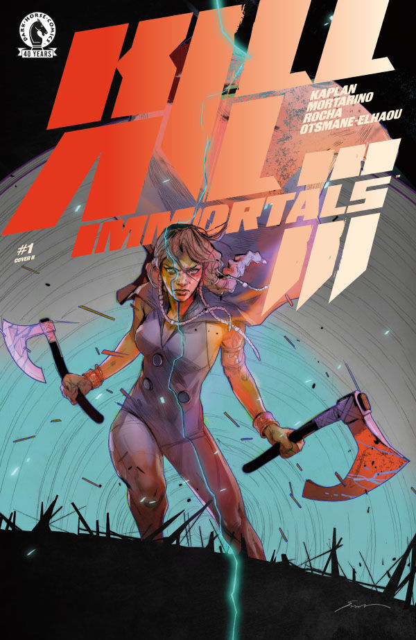 Cover of Kill All Immortals III #1 (Eliza Ivanova Variant Cover), published by Dark Horse