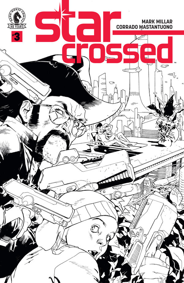 Cover of Star-Crossed #3 (Stuart Immonen Variant Cover), published by Dark Horse
