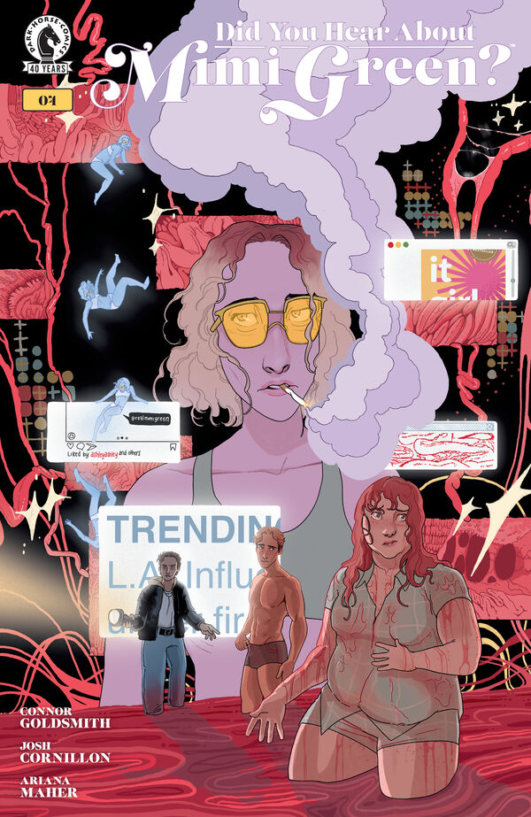 Cover of Did You Hear About Mimi Green #4, published by Dark Horse