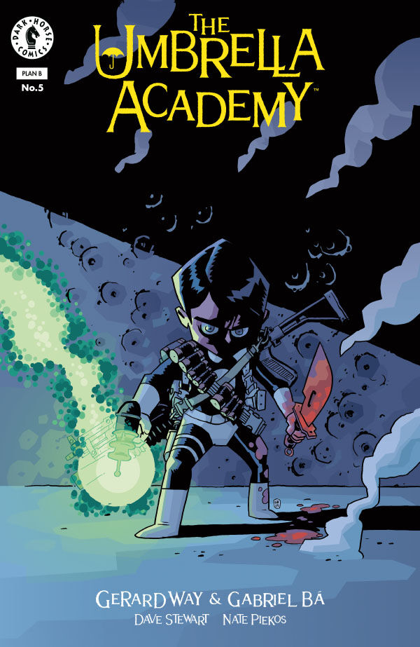 Cover of The Umbrella Academy: Plan B #5, published by Dark Horse