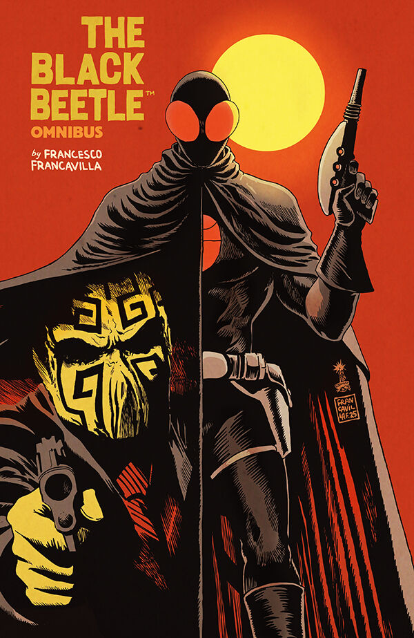 Cover of The Black Beetle Omnibus TPB, published by Dark Horse