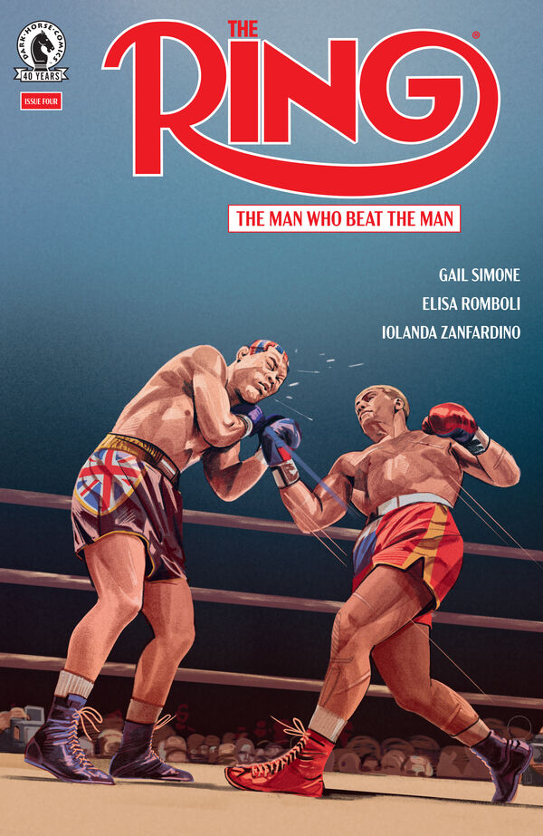 Cover of The Ring: The Man Who Beat the Man #4, published by Dark Horse