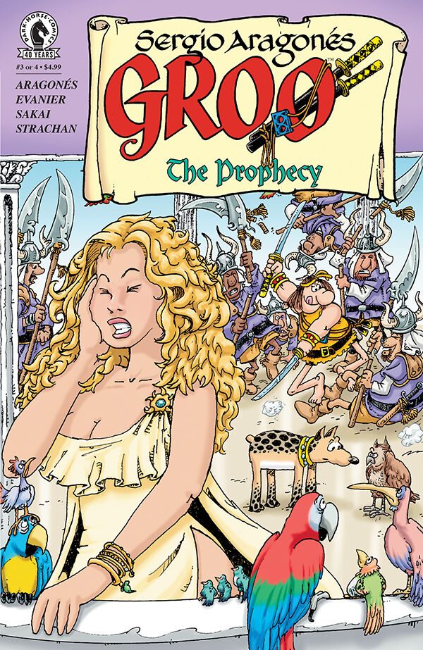 Cover of Groo: The Prophecy #3, published by Dark Horse
