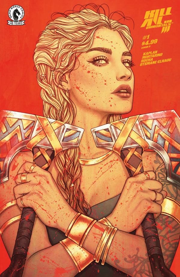 Cover of Kill All Immortals III #1 (Jenny Frison Variant Cover), published by Dark Horse