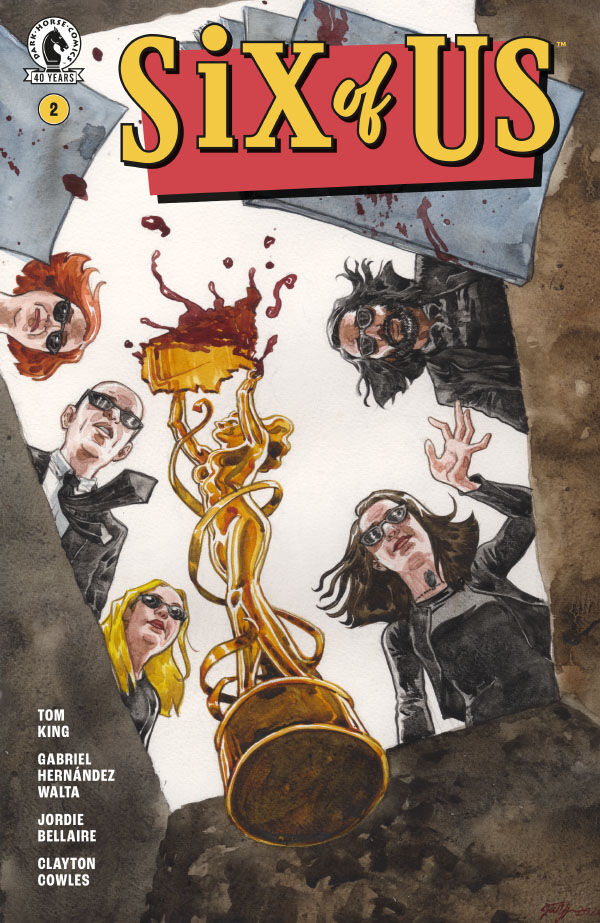Cover of Six of Us #2 (Jill Thompson Variant Cover), published by Dark Horse
