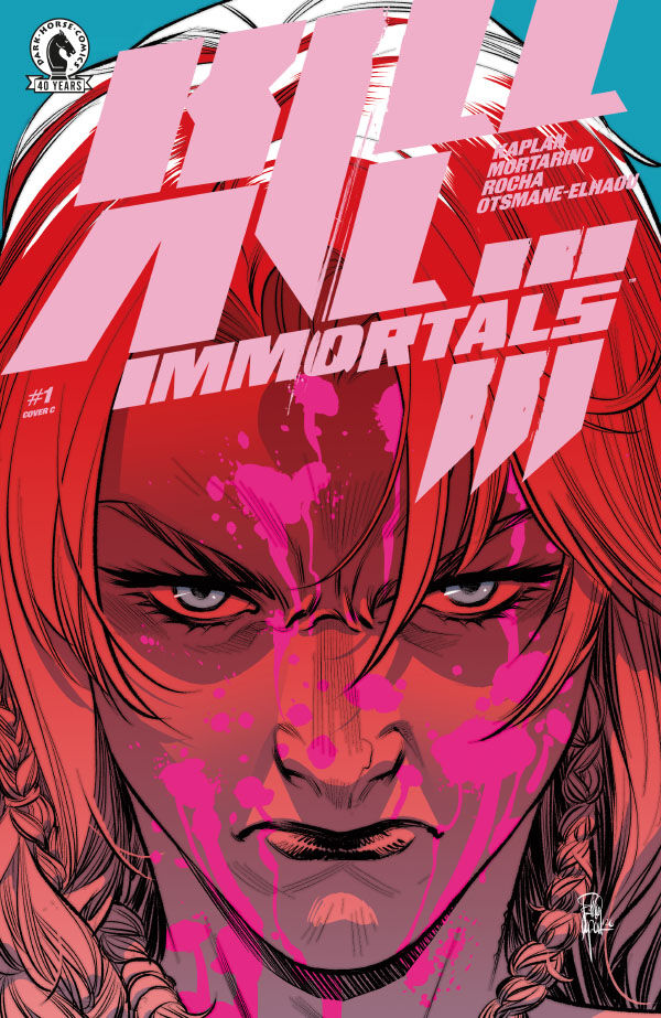 Cover of Kill All Immortals III #1 (Elena Casagrande Variant Cover), published by Dark Horse