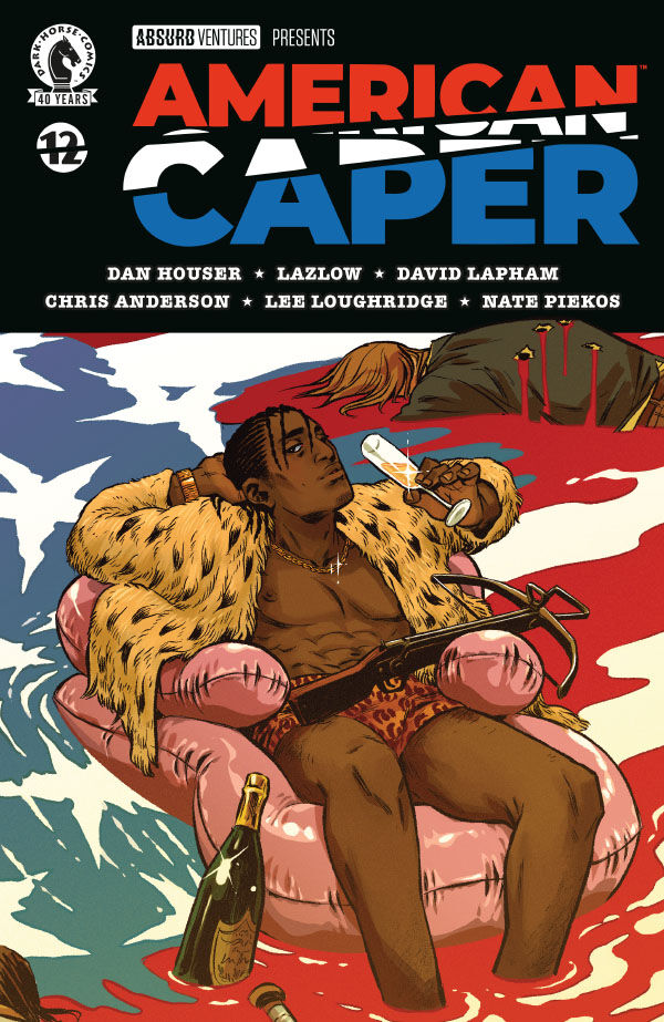 Cover of American Caper #12 (Becky Cloonan Variant Cover), published by Dark Horse