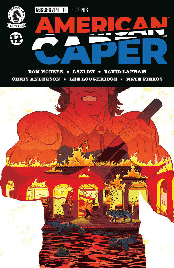 Cover of American Caper #12, published by Dark Horse