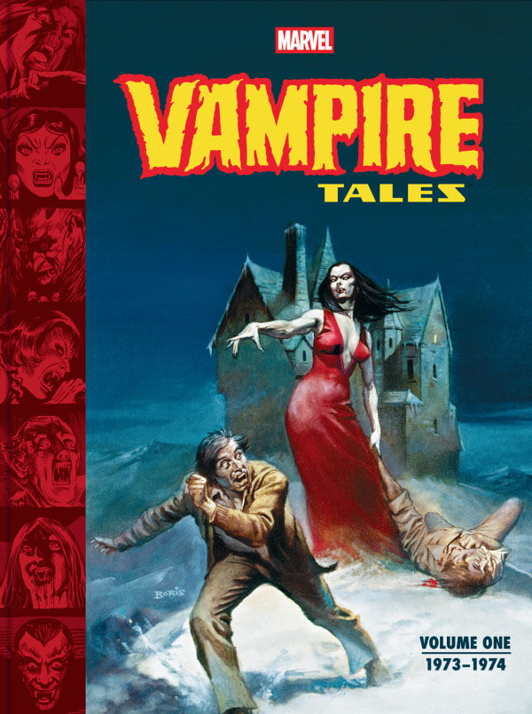Cover of Marvel’s ’70s Horror Archives: Vampire Tales Volume 1--1973–1974 HC, published by Dark Horse