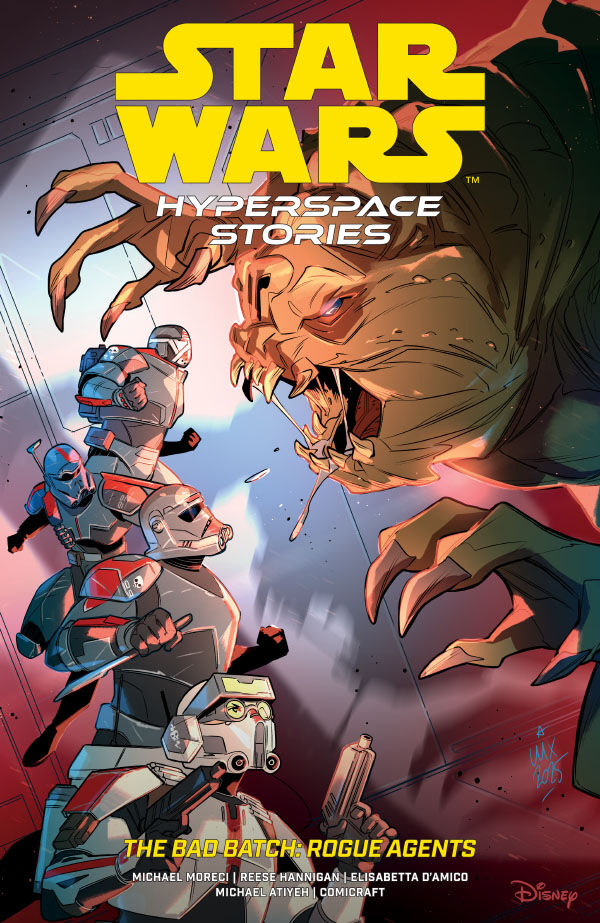 Cover of Star Wars: Hyperspace Stories: The Bad Batch--Rogue Agents TPB, published by Dark Horse