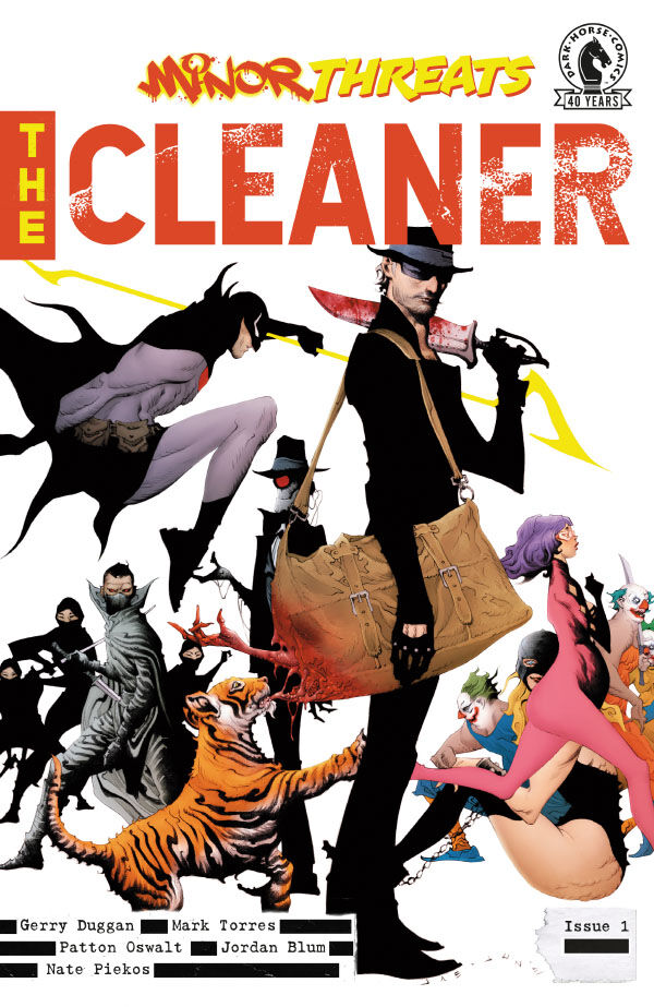 Cover of Minor Threats: The Cleaner #1 (Jae Lee Variant Cover), published by Dark Horse