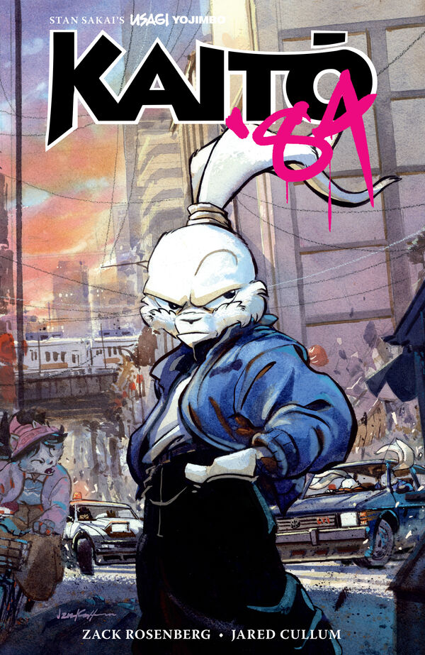 Cover of Usagi Yojimbo: Kaitō '84 TPB, published by Dark Horse