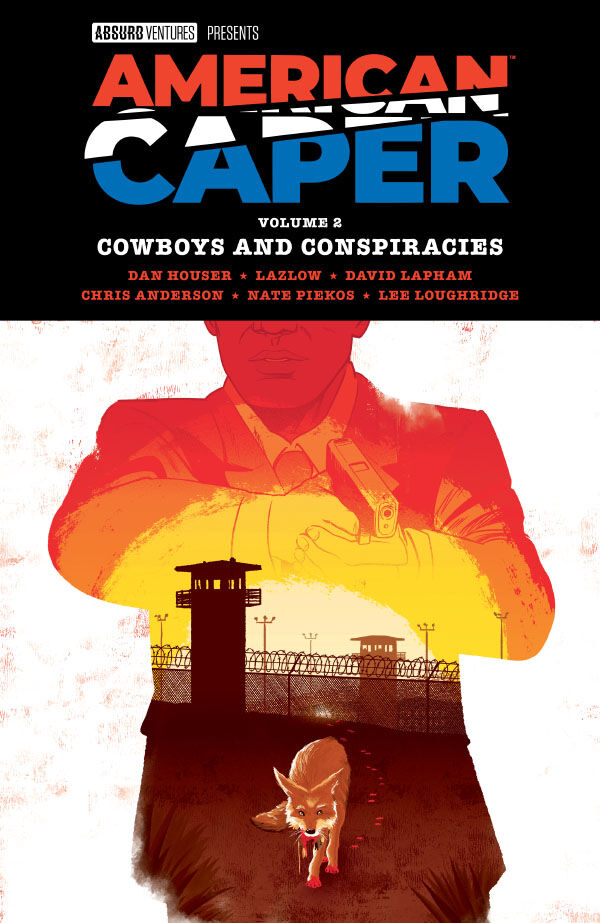 Cover of American Caper Volume 2: Cowboys and Conspiracies TPB, published by Dark Horse