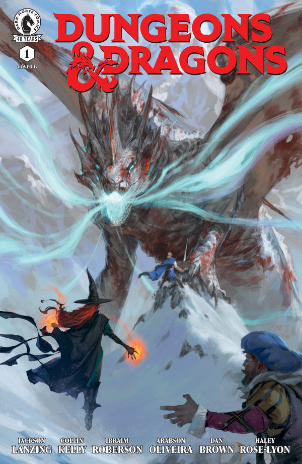 Cover of Dungeons & Dragons #1 (Tyler Jacobson Variant Cover), published by Dark Horse