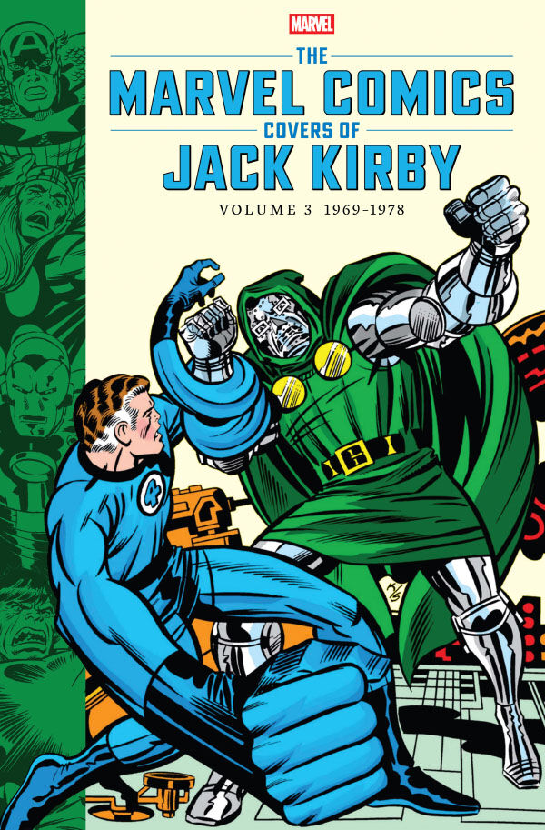 Cover of The Marvel Comics Covers of Jack Kirby Volume 3 HC, published by Dark Horse