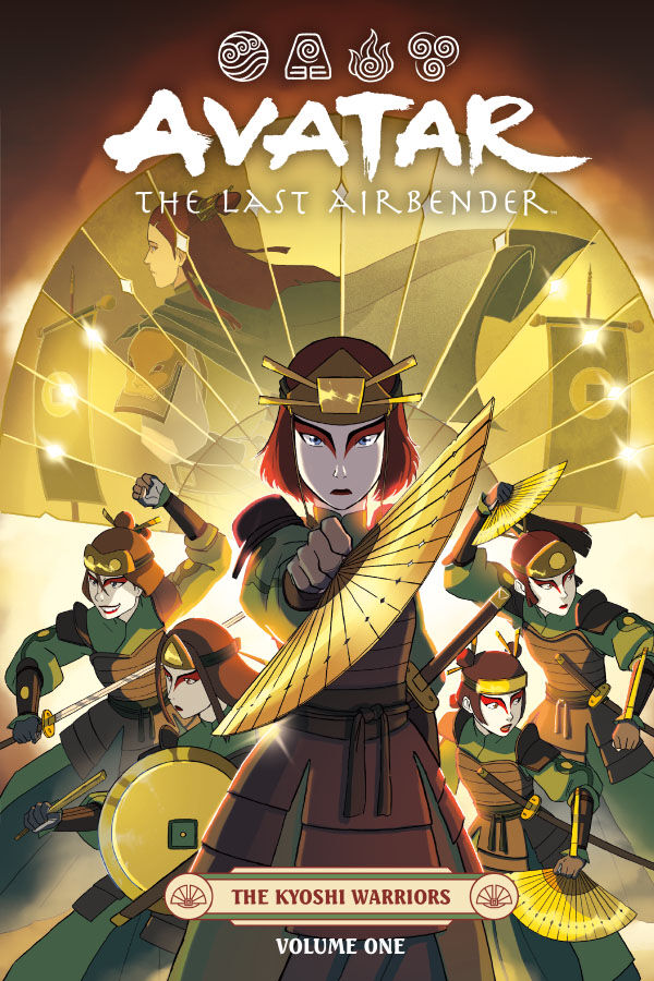 Cover of Avatar: The Last Airbender--The Kyoshi Warriors Volume 1 TPB, published by Dark Horse